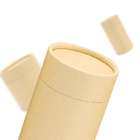 Emballage de tube de papier de Brown emballage de vêtement