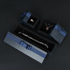 Boîtes à bijoux de empaquetage faites sur commande de GV pour le bracelet de bracelet de boucle d'oreille