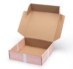 Caisse d'emballage de papier de couleur de CMYK, cartons d'expédition ondulés colorés pour la robe d'habillement