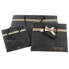 Sacs de Matt Lamination Custom Paper Gift, sacs en papier résistants avec des poignées