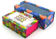 Boîte-cadeau durs vides décoratifs de carton de GV avec la fermeture magnétique