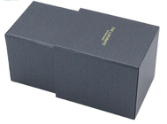 Boîte en carton rigide de stratification de boîte-cadeau brillant de bougie avec la douille