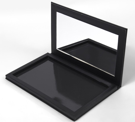 Emballage cosmétique magnétique de fard à paupières de carton du boîte-cadeau 2mm de GV avec le miroir