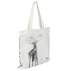 100gsm toile Tote Shopping Bags Waterproof Beach réutilisable Tote With Zipper