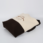logo organique réutilisable de Tote Bags Standard Size Customized de toile du coton 14oz