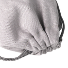 Gravez le cadeau en refief de cordon de tissu de coton met en sac la forme d'enveloppe pour le cadeau