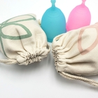 Sacs organiques faits sur commande de cadeau de cordon de tissu de sacs de cordon de coton de sac de ficelle de toile de calicot de mousseline petits