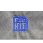 le cadeau de cordon de tissu de velours de 10x15cm met en sac Logo Embroidered