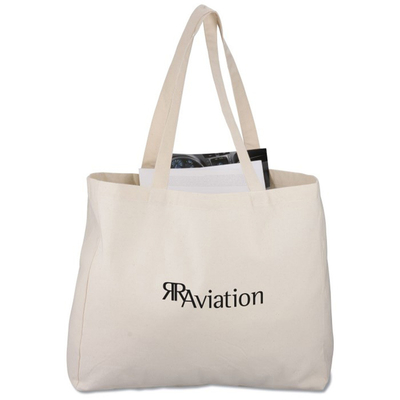 calicot Tote Shopping Bags Color Customized réutilisable de la toile 12oz